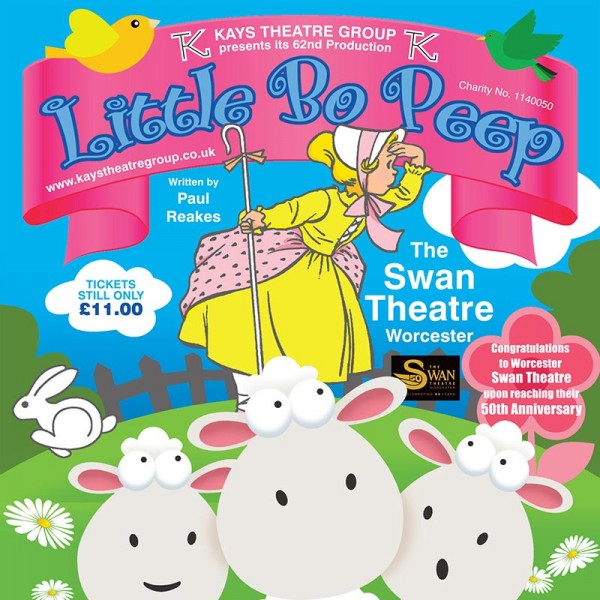 Little Bo Peep Cover Kays Theatre Group Pantomime 2016